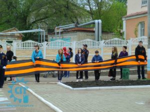Студенты Рузаевского отделения ГБПОУ РМ «Саранский политехнический техникум» приняли участие в Параде Победы 9 мая 2017 года